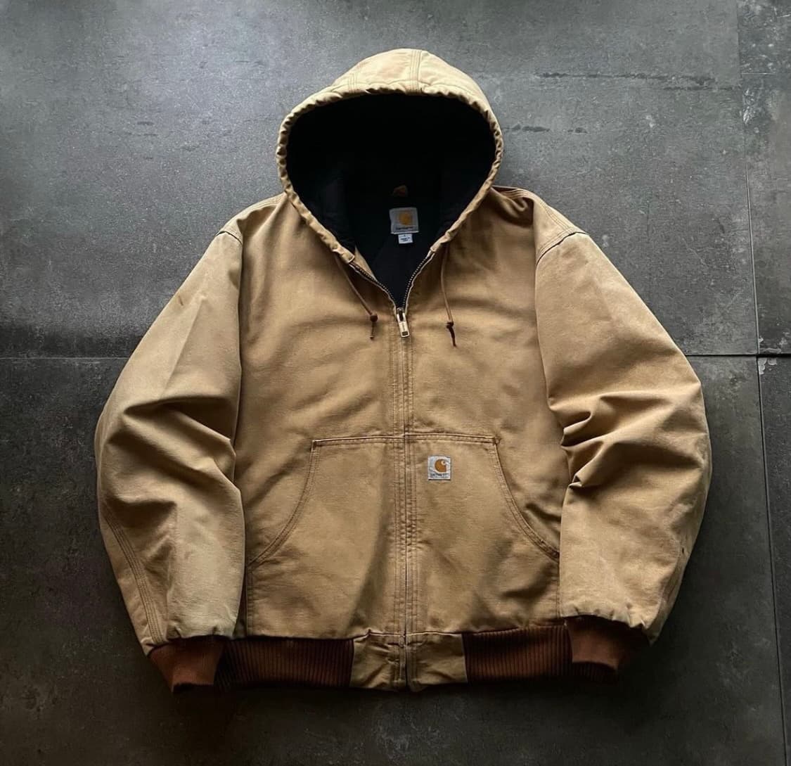 칼하트 액티브 자켓 브라운 L j130 상품이미지1