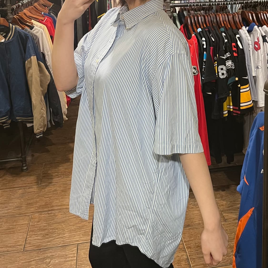 [HI] 폴로 반팔 셔츠 블루 상품이미지4