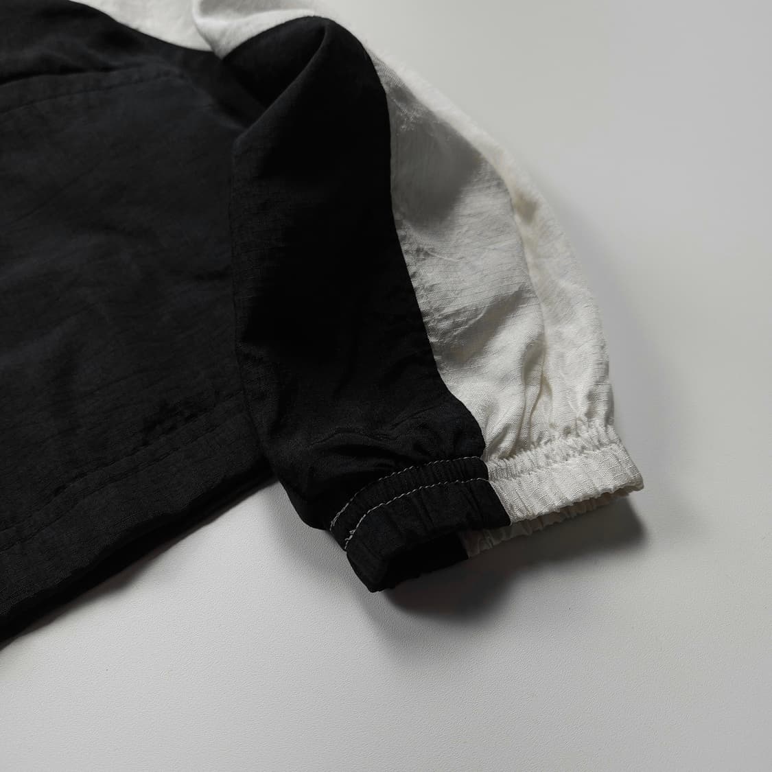 아디다스 빅로고 나일론 우븐 크롭 트랙 자켓 (90) 상품이미지4