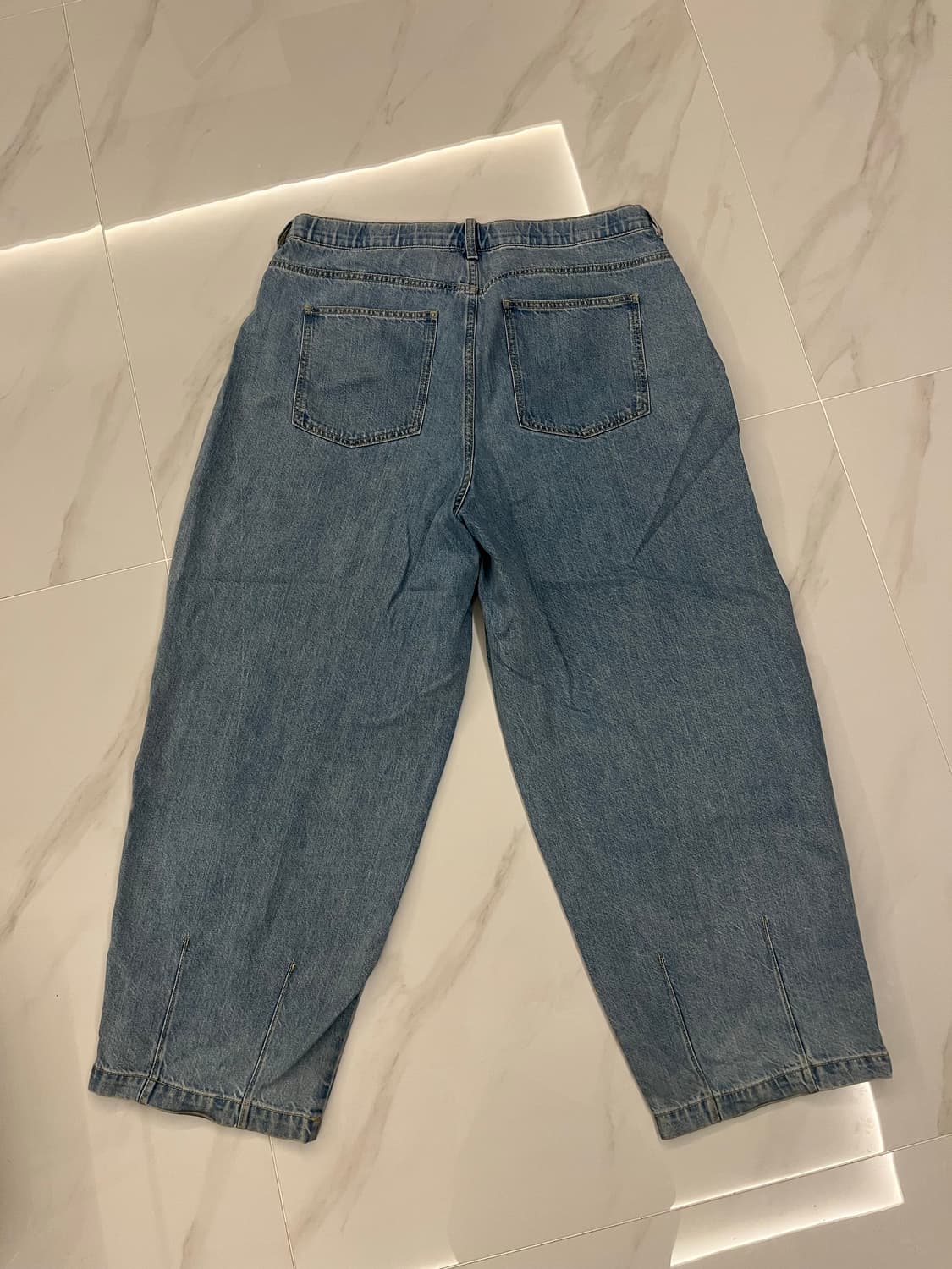 자라 데님 벌룬핏 연청 상품이미지2