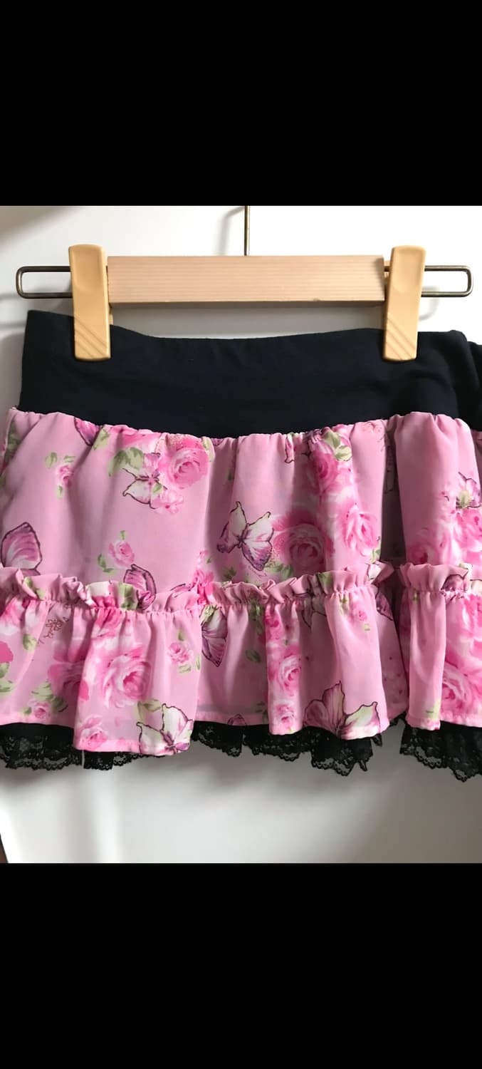 Ma*rs 마즈 갸루 빈티지 스커트&가디건 세트 베이비메탈클럽 베메클 상품이미지1