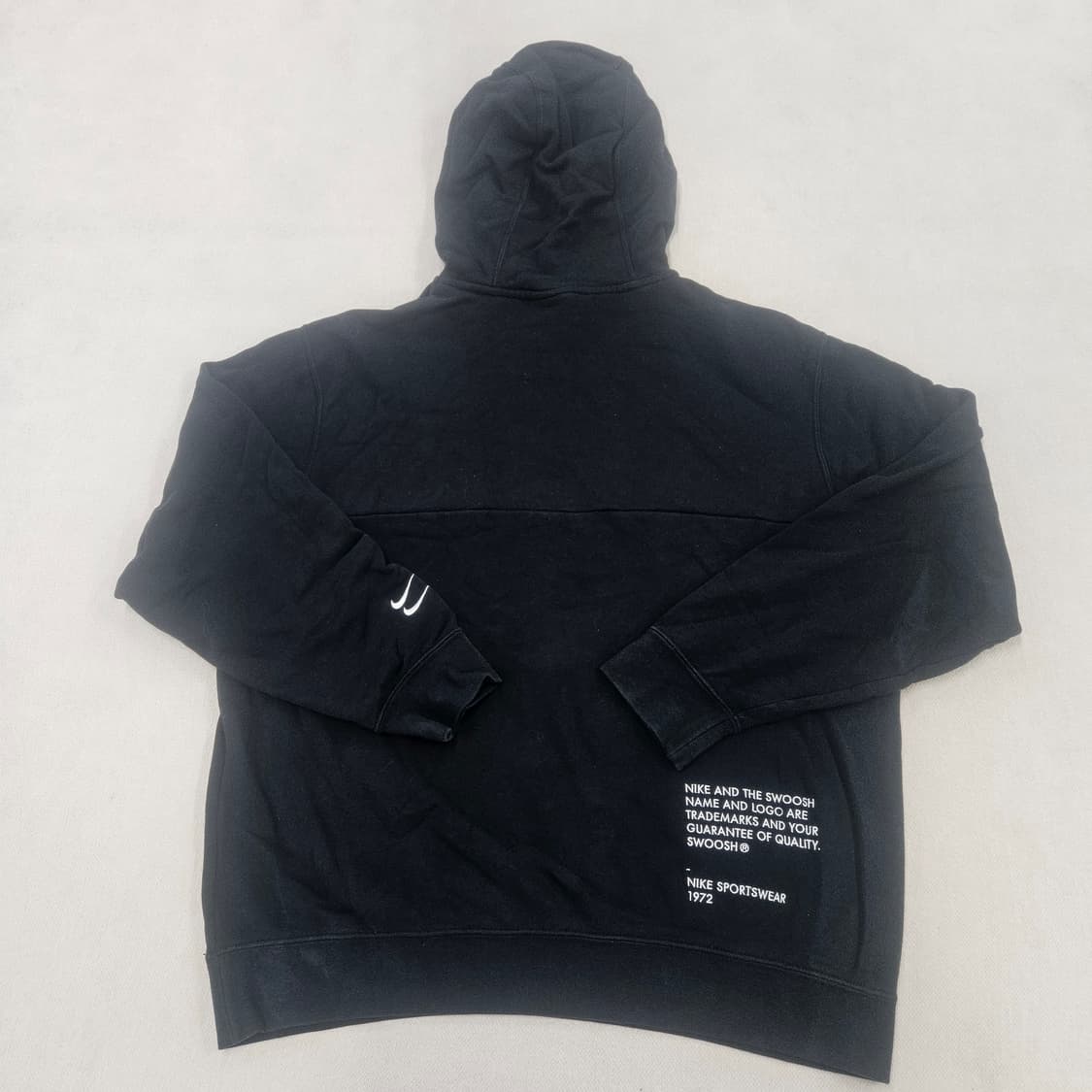 XL 나이키 스포츠 웨어 블랙 후드티 0604Y 상품이미지2