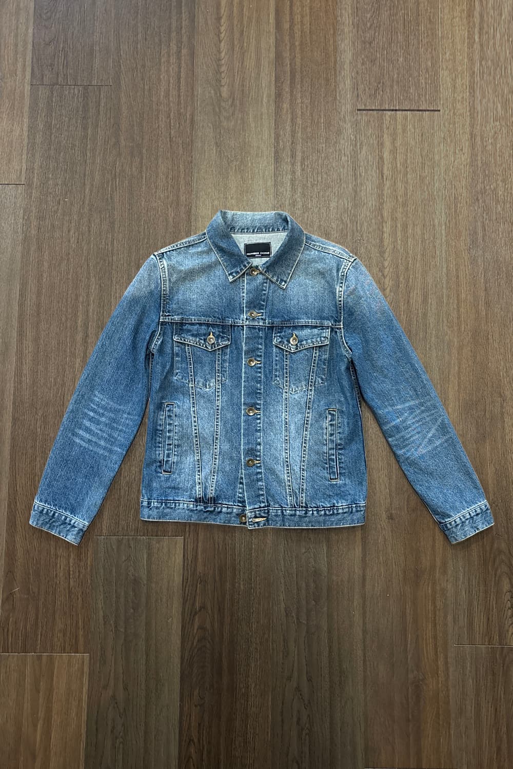 Number (N)ine Washed Denim G-Jacket 상품이미지7