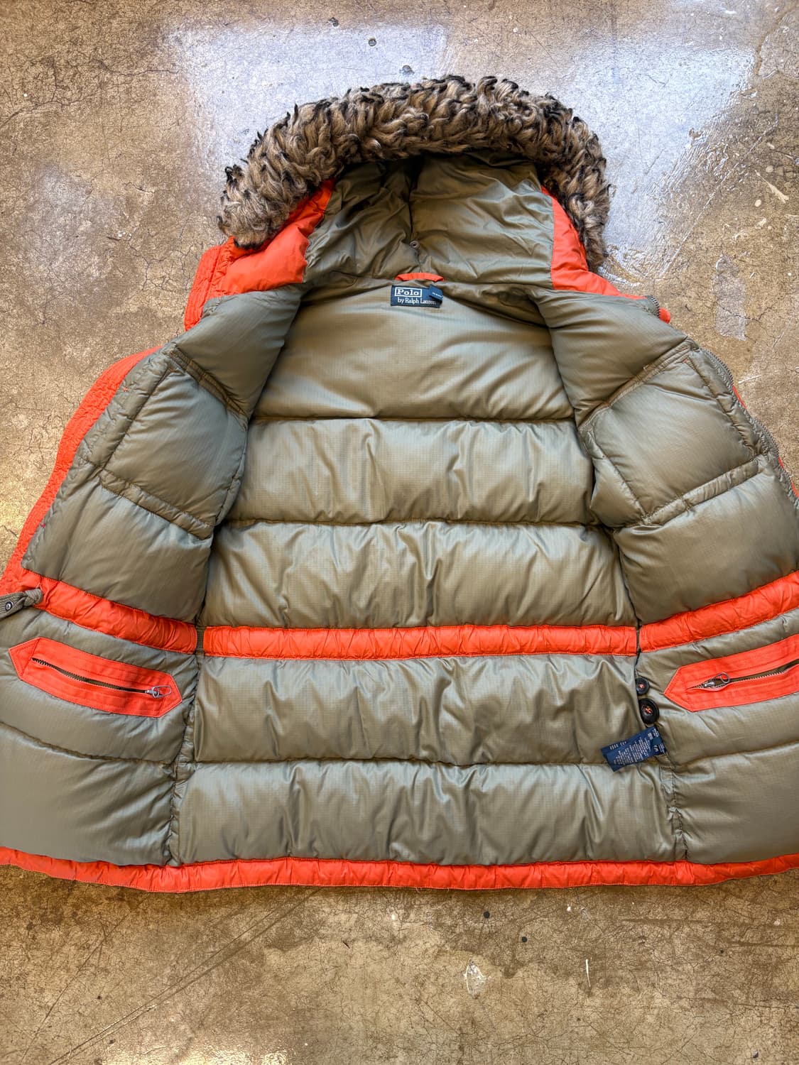 00s Polo Ralph Lauren 헤비 올드 다운 파카 상품이미지6