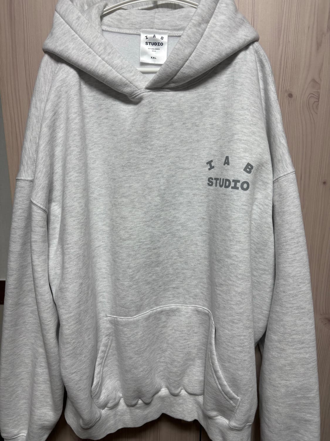 아이앱 스튜디오 후드 라이트 그레이 상품이미지2