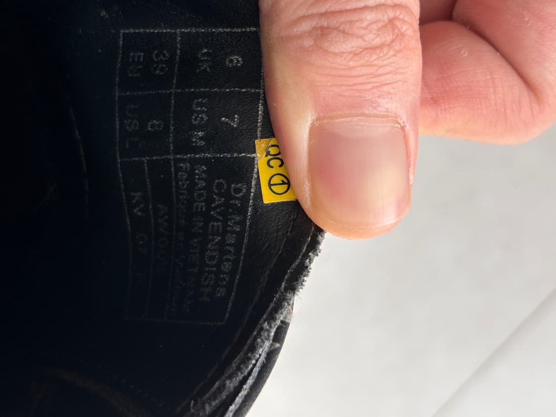 Dr.Martens Cavendish 패턴 더비 슈즈 상품이미지7