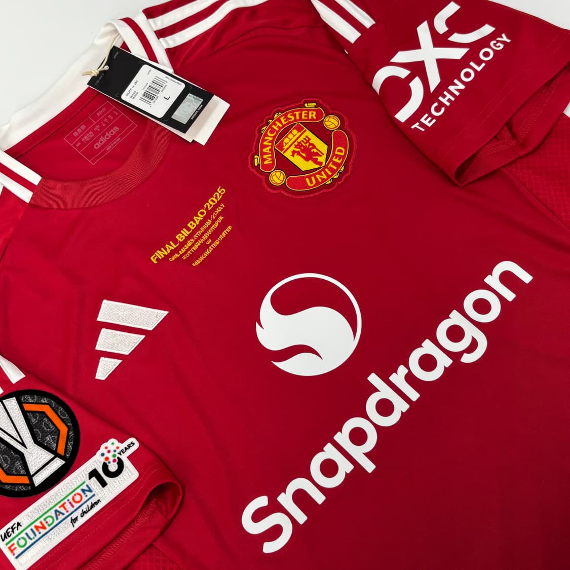 아디다스 맨유 맨체스터 유나이티드 24 25 홈 브루노 페르난데스 유니폼 상품이미지2