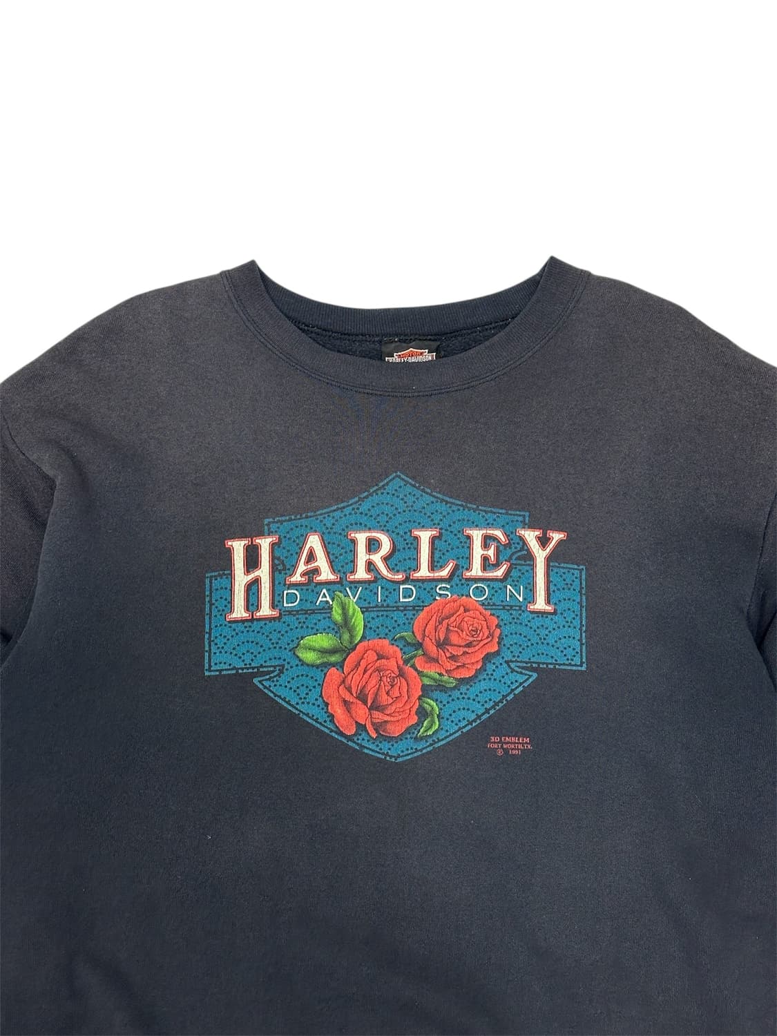 Harley-Davidson 로즈 맨투맨 (90s) 상품이미지3