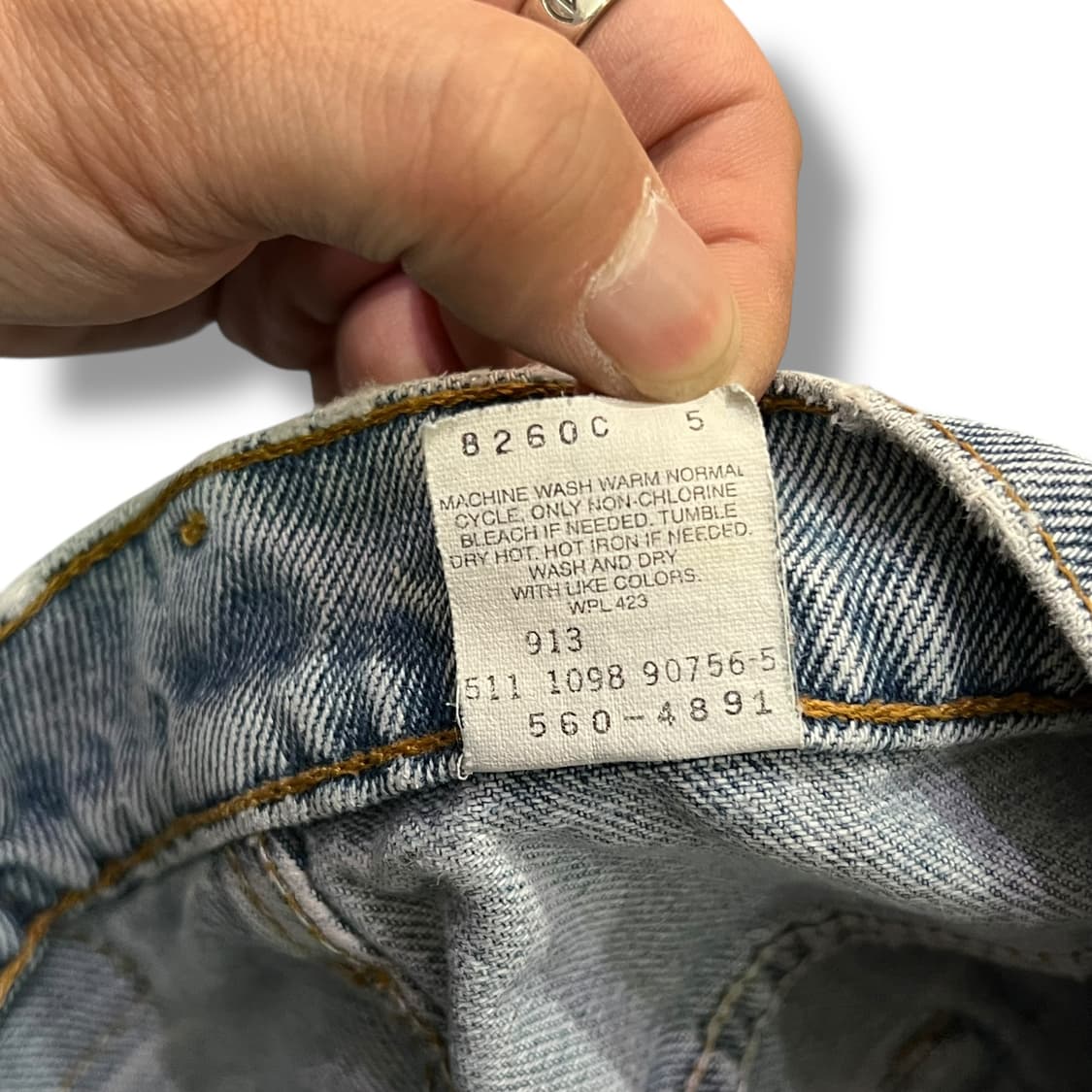  USA 리바이스 560 데님팬츠 y13967 상품이미지9