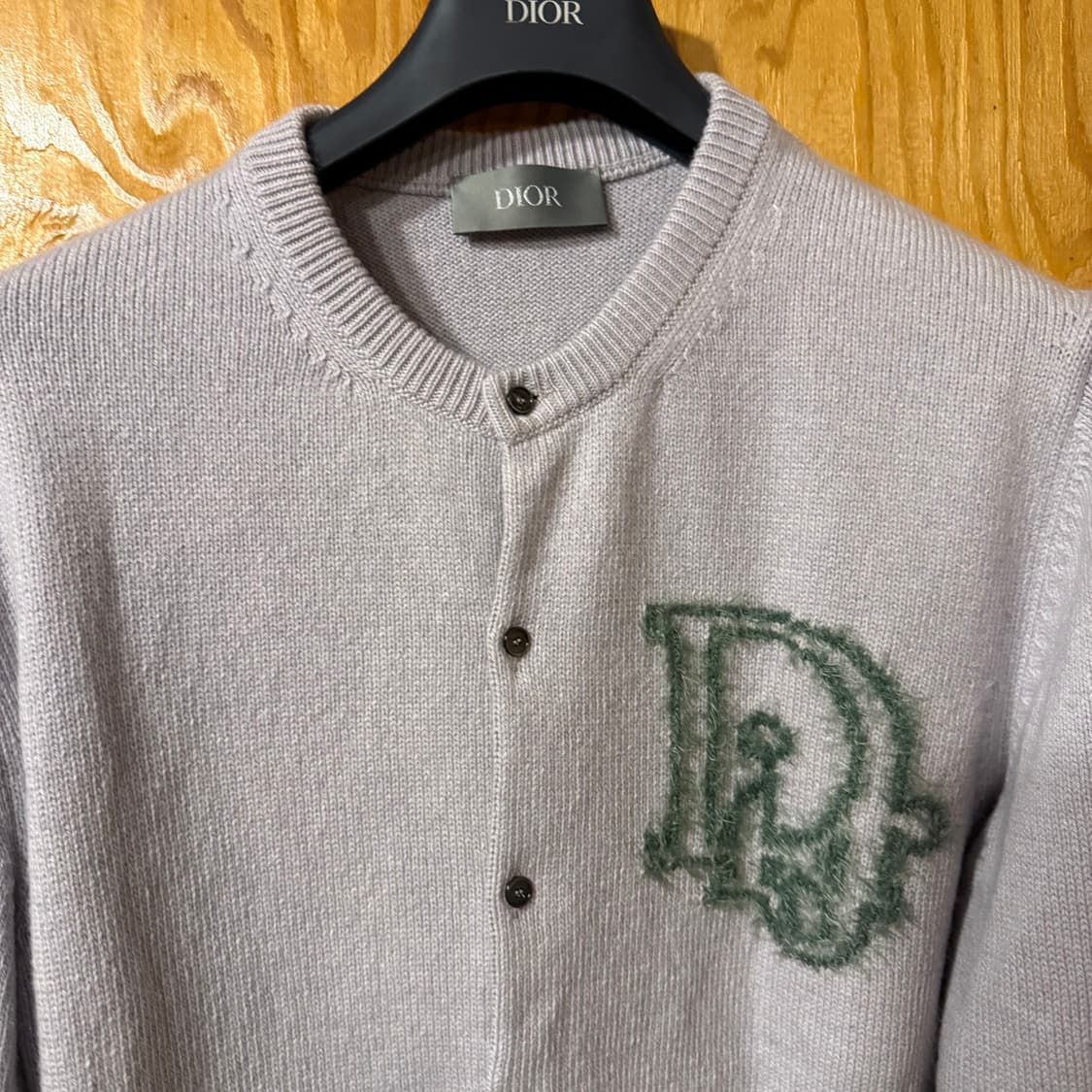 디올 캐시미어 모헤어 혼합 가디건  상품이미지4