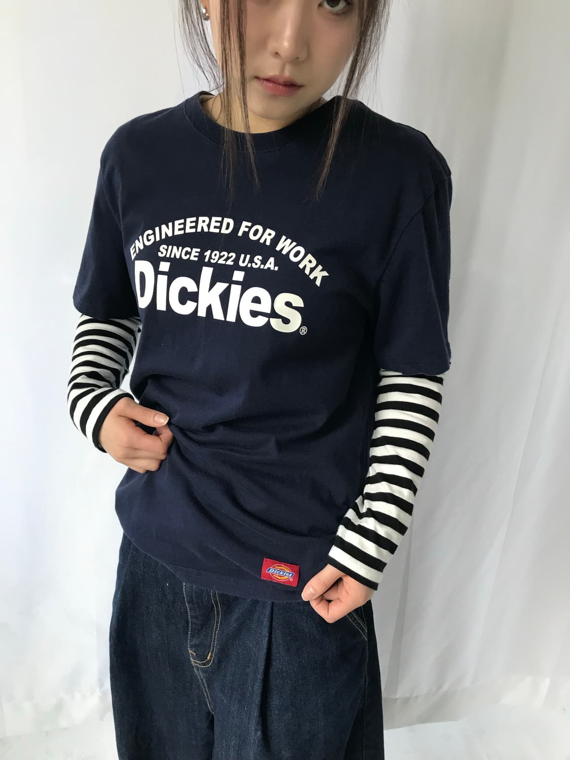 스트라이프 롱 슬리브  상품이미지3