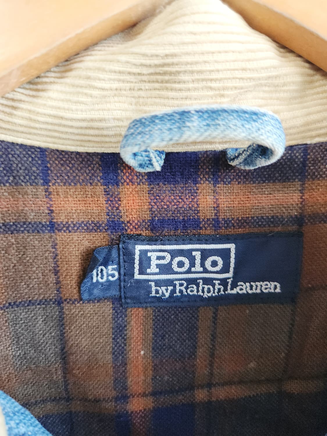 폴로 랄프로렌 코듀로이 베이포트 블루종 데님 자켓 105 상품이미지8