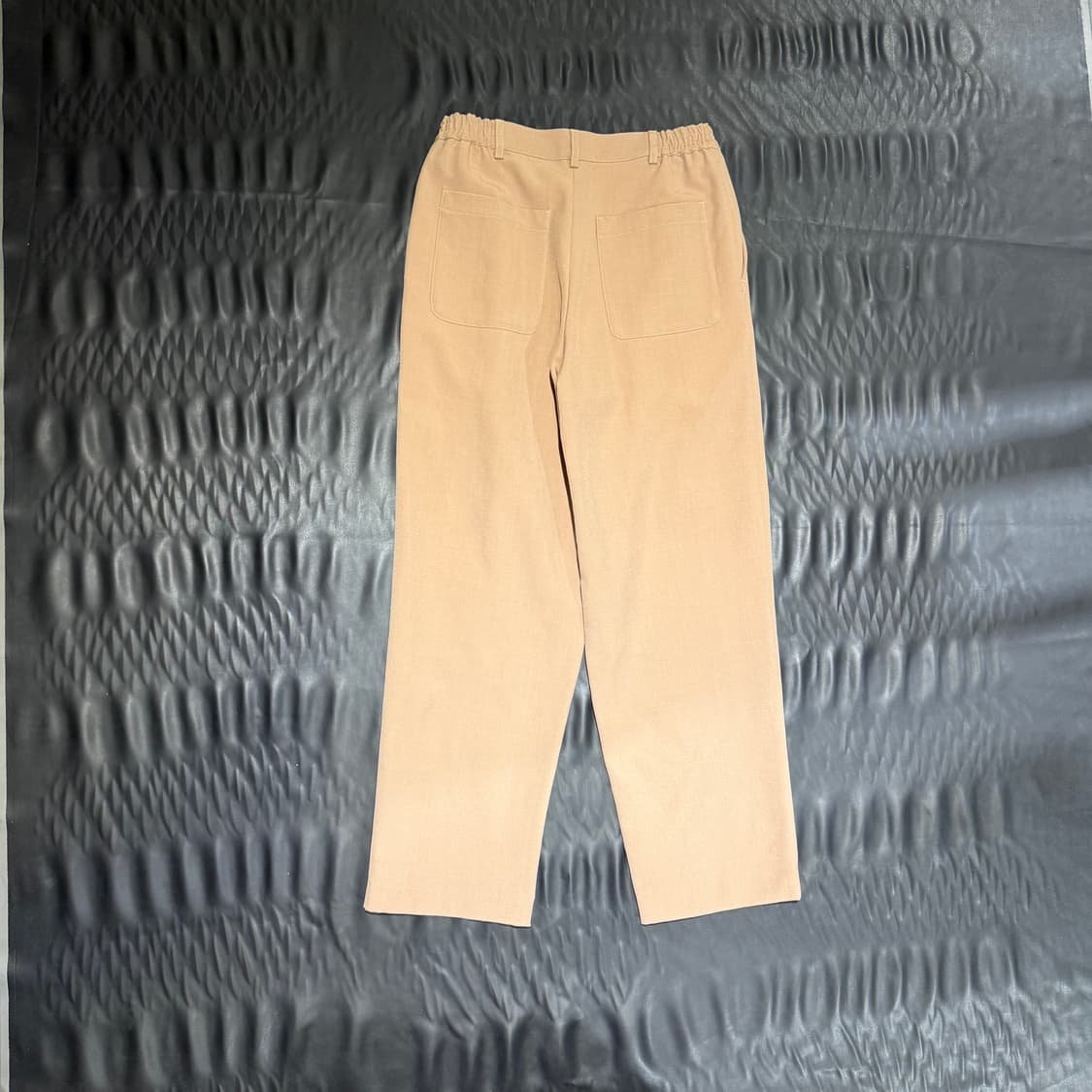 아미 코튼 팬츠 베이지 상품이미지2