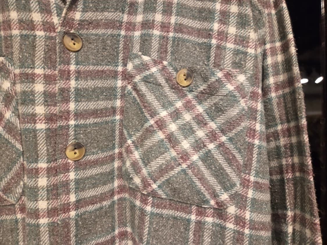 정글스톰 오픈칼라넥 플란넬셔츠 상품이미지3