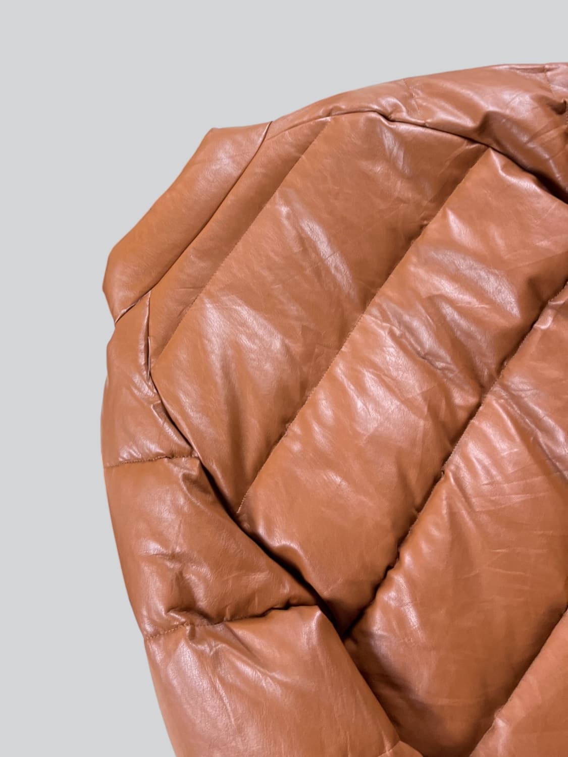 Vintage 가죽 패딩 상품이미지5