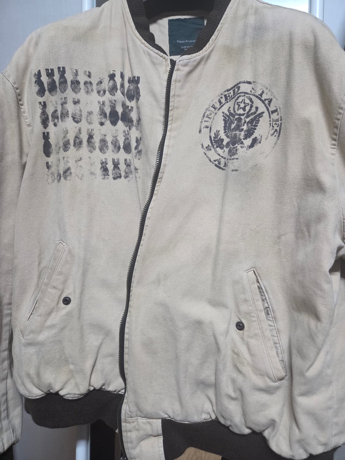 2) 언더마이카 탑건 항공점퍼 상품이미지3