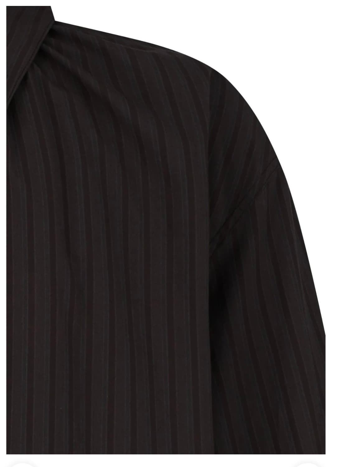 25FW Stripe Shirring Oversized Shirts 상품이미지4