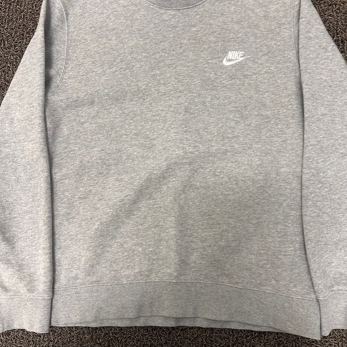 NIKE 나이키 기모 맨투맨 그레이 M 상품이미지3