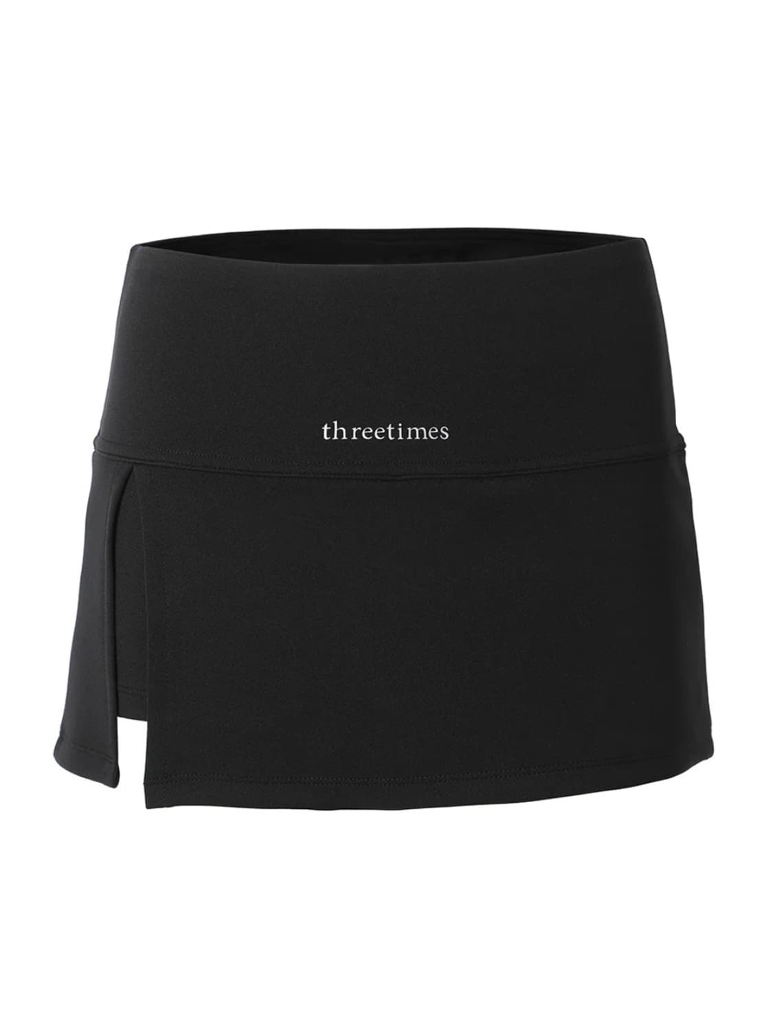 쓰리타임즈 Athletic slit skirt 상품이미지1
