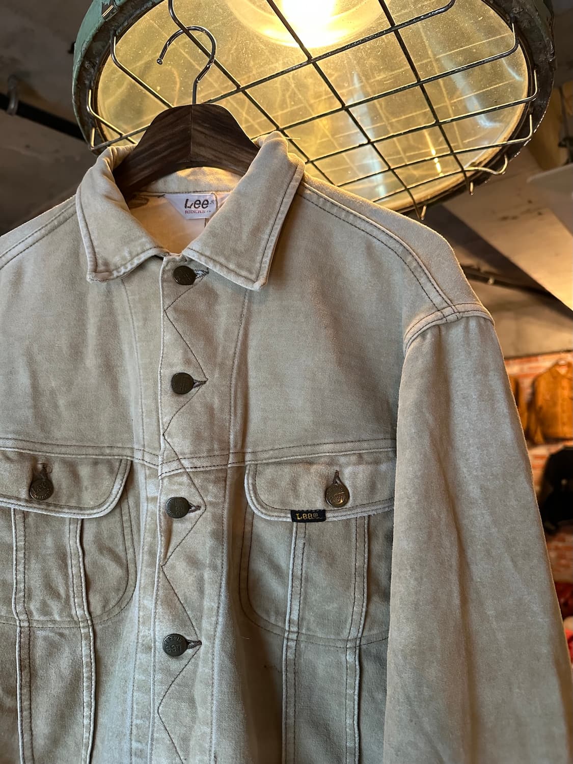 70s USA LEE 빈티지 리 웨스턴 몰스킨 자켓 101J 220J 상품이미지2