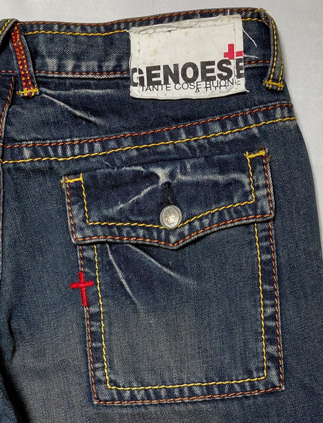 [M] Bobson 밥슨 GENOESE 로우라이즈 빈티지 데님 상품이미지9