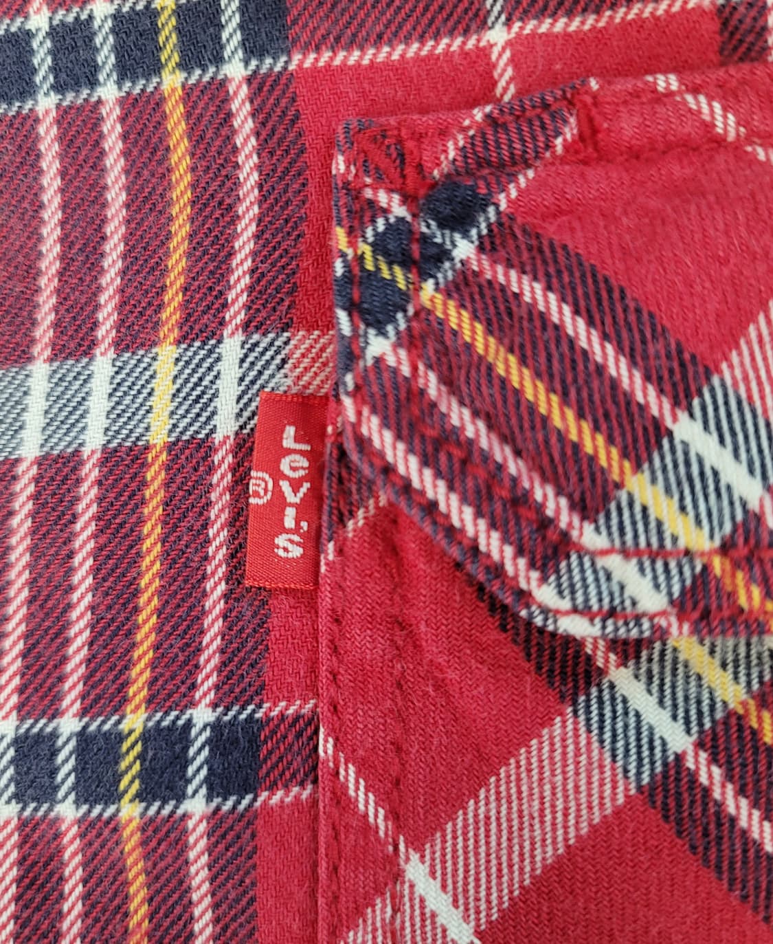 [남여공용] 리바이스(Levi's) 레드탭(Redtab) 체크셔츠 판매 상품이미지5