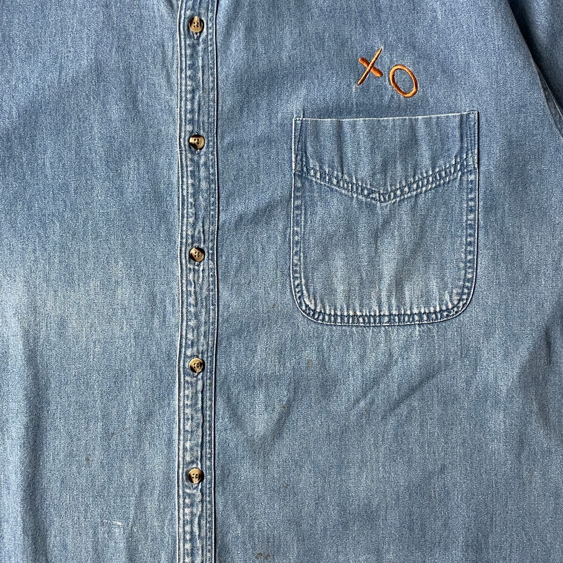 SOUTH BAY 사우스베이 빈티지 코튼 데님 셔츠 A00554 상품이미지3