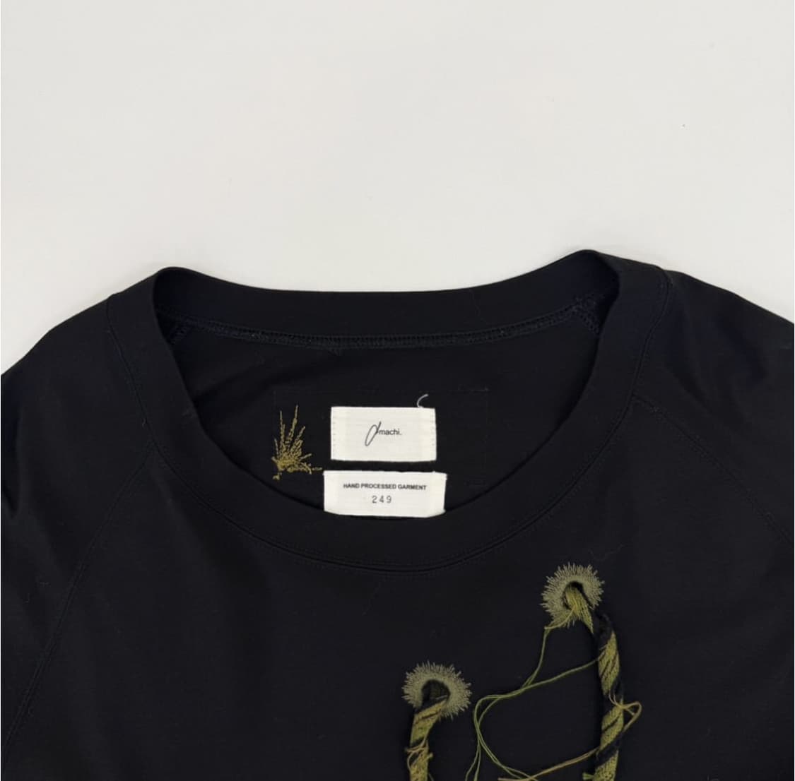 아마치 Hand Processed Garment 로프 반팔 티셔츠 상품이미지2