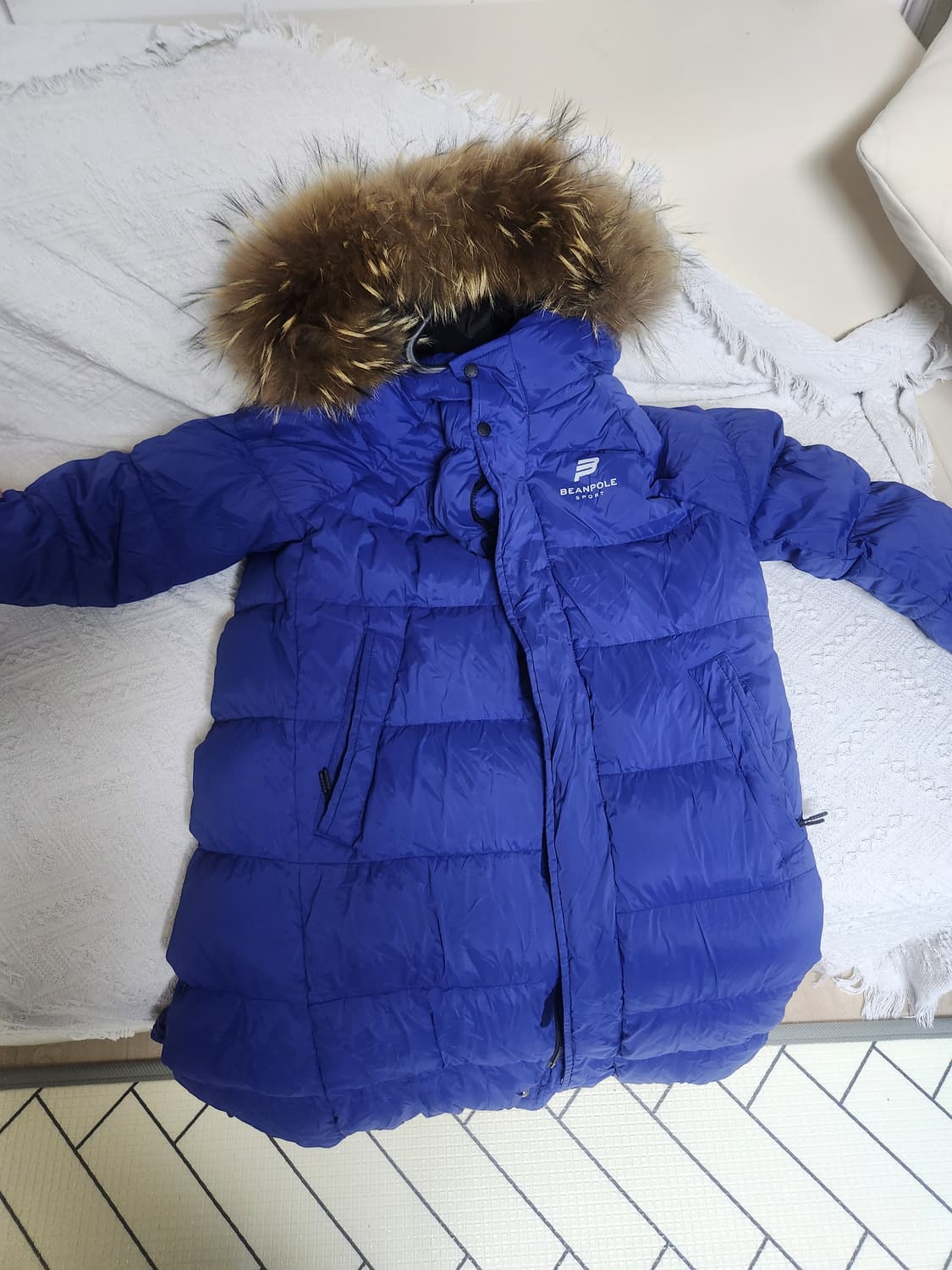 빈폴 아동 패딩 블루 상품이미지1