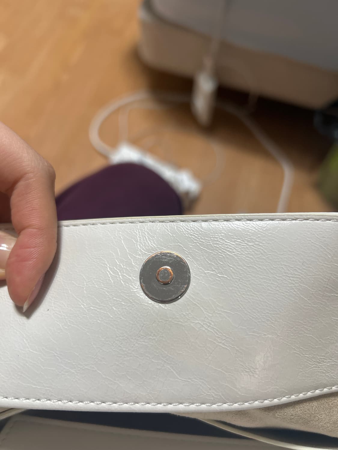 오블롱백 크림 상품이미지3