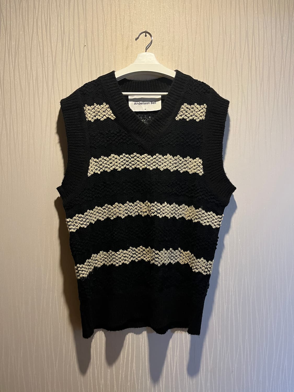 Hippie long vest black m 상품이미지2