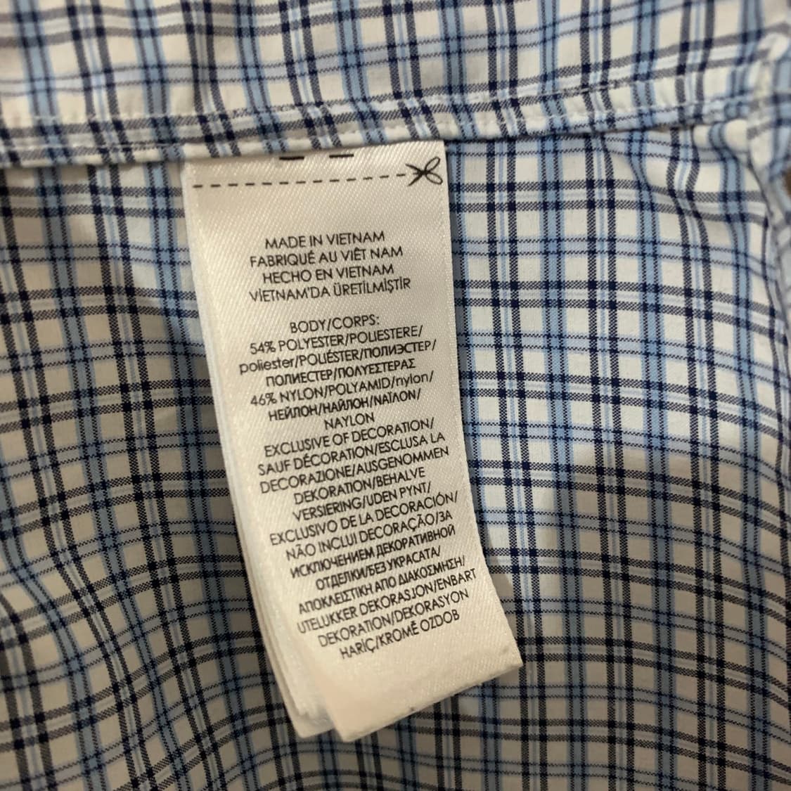 M 폴로랄프로렌 클래식핏 퍼포먼스 윈도우 스판 체크 셔츠 남방 상품이미지5