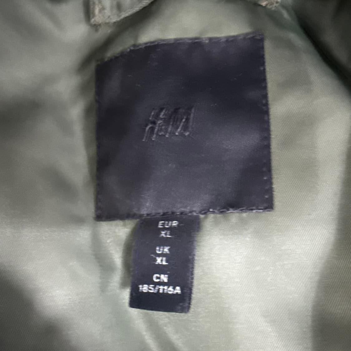 XL H&M MA-1 블루종 0219T1 상품이미지3