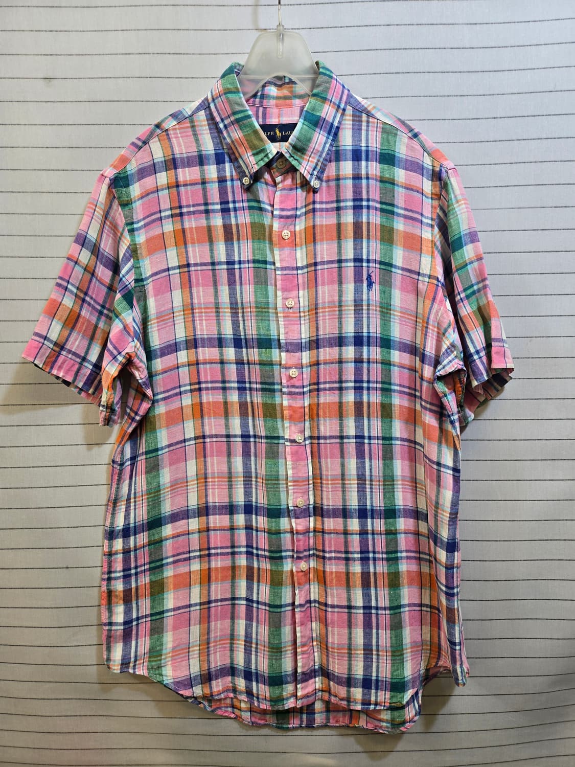 폴로랄프로렌 린넨100반팔셔츠 상품이미지1