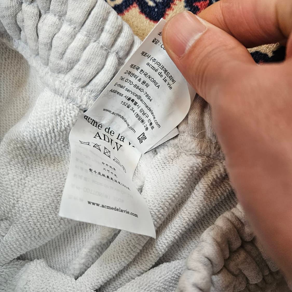 아크메드라비 레터링 반바지 쇼츠  상품이미지7