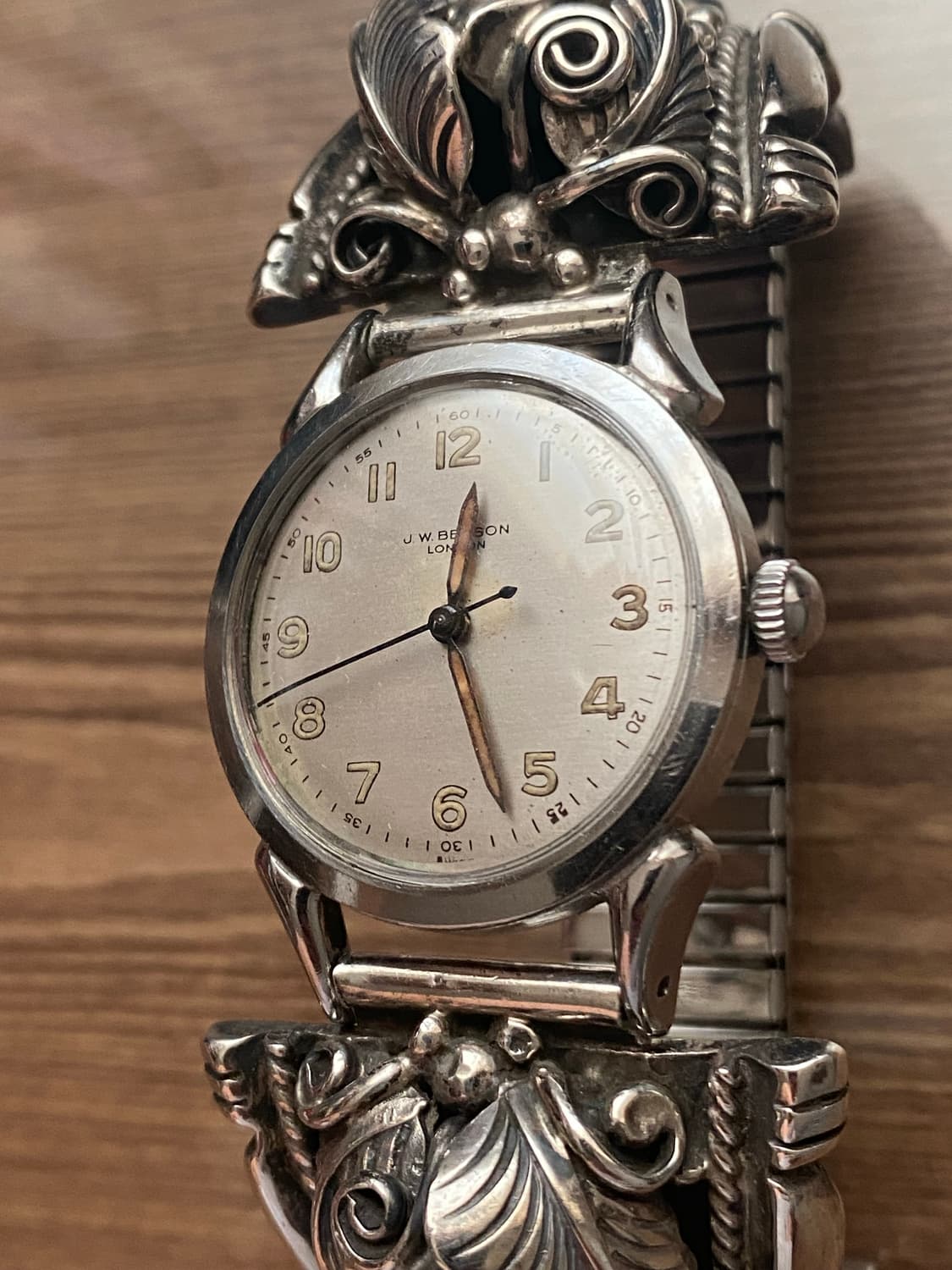 JW 벤슨 빈티지시계, 베어클로 나바호 브라이슬렛 판매합니다. 상품이미지2