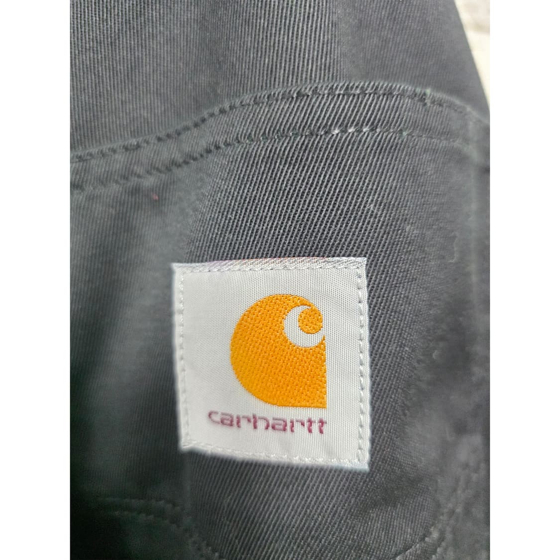 택포_ 칼하트 블랙 데님 팬츠 29인치 상품이미지2