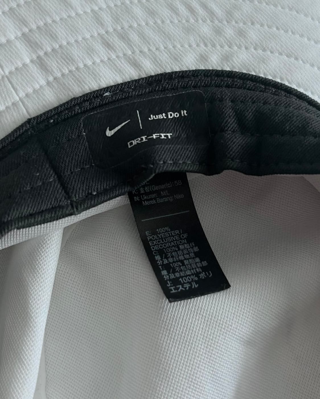 Nike 나이키 Dri-Fit 화이트 버킷햇  상품이미지6