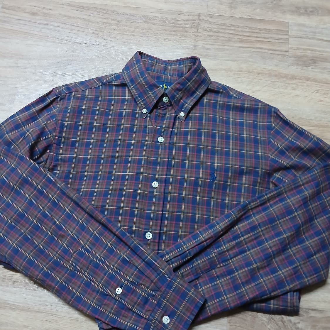 POLO 폴로 랄프로렌 체크 셔츠 남방 빈티지 상품이미지5