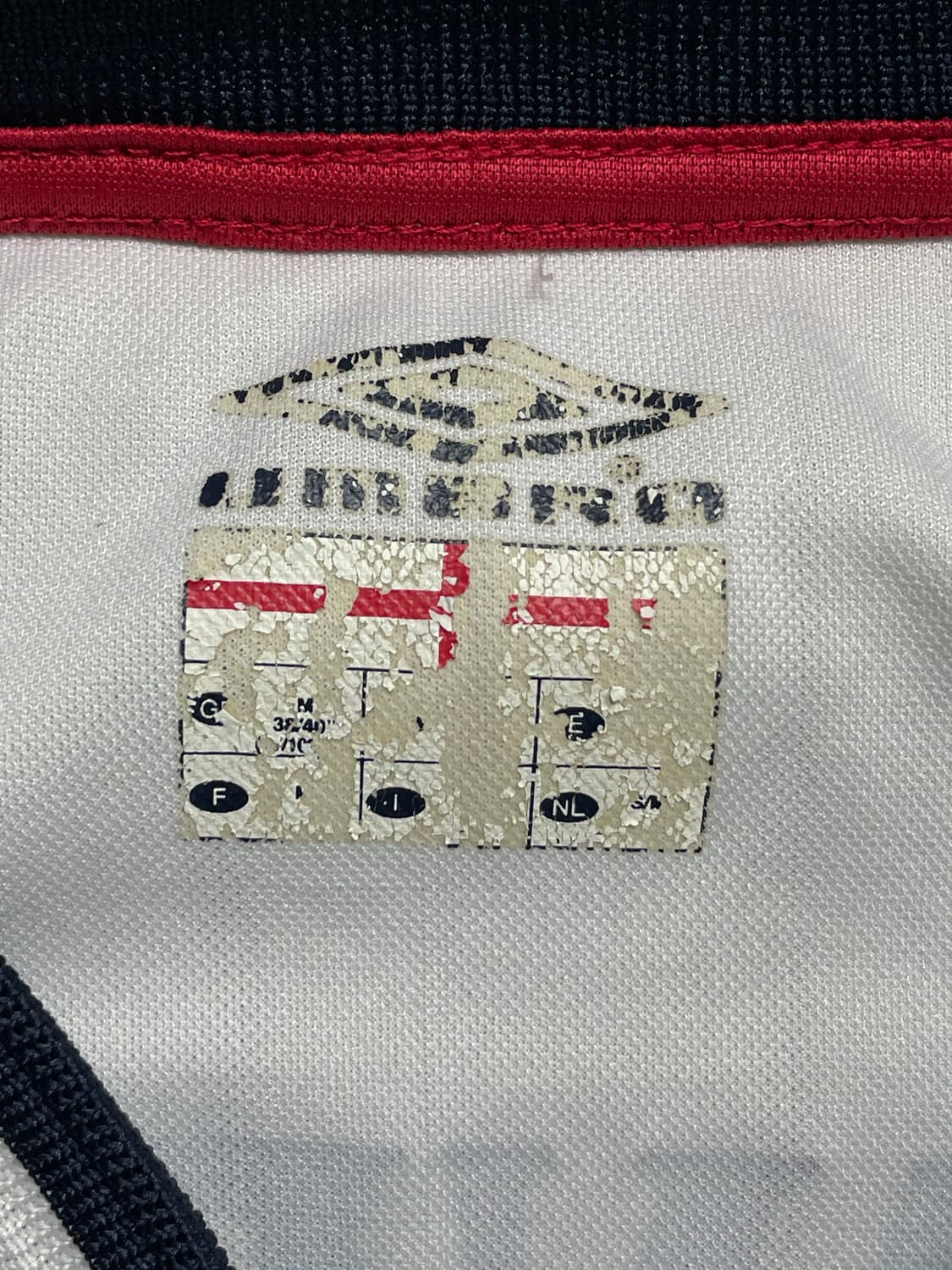 엄브로 01-03 잉글랜드 오웬 매치 데이 유니폼 L 상품이미지7