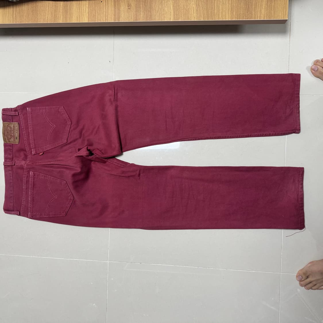 리바이스 501 usa 레드32/34 상품이미지2