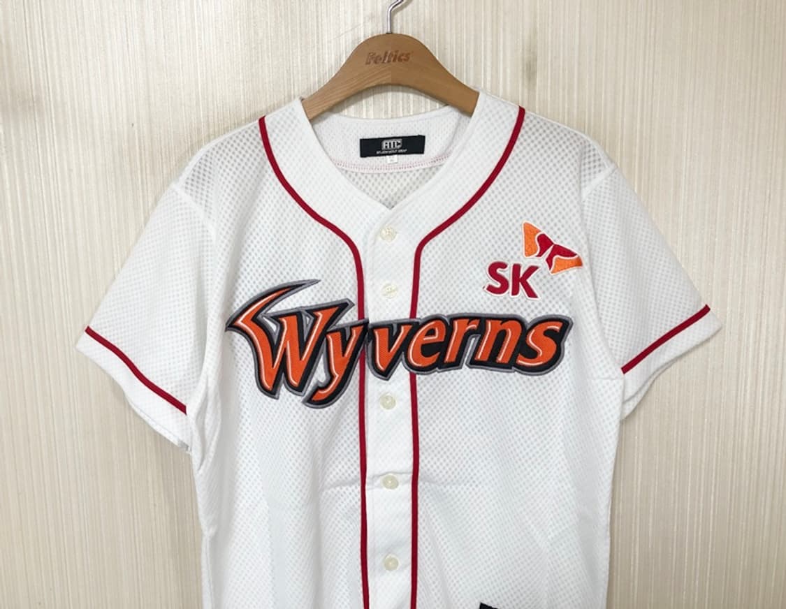 KBO ATC SK와이번스 (왕조)홈유니폼/져지 95 #41 박종훈 상품이미지3