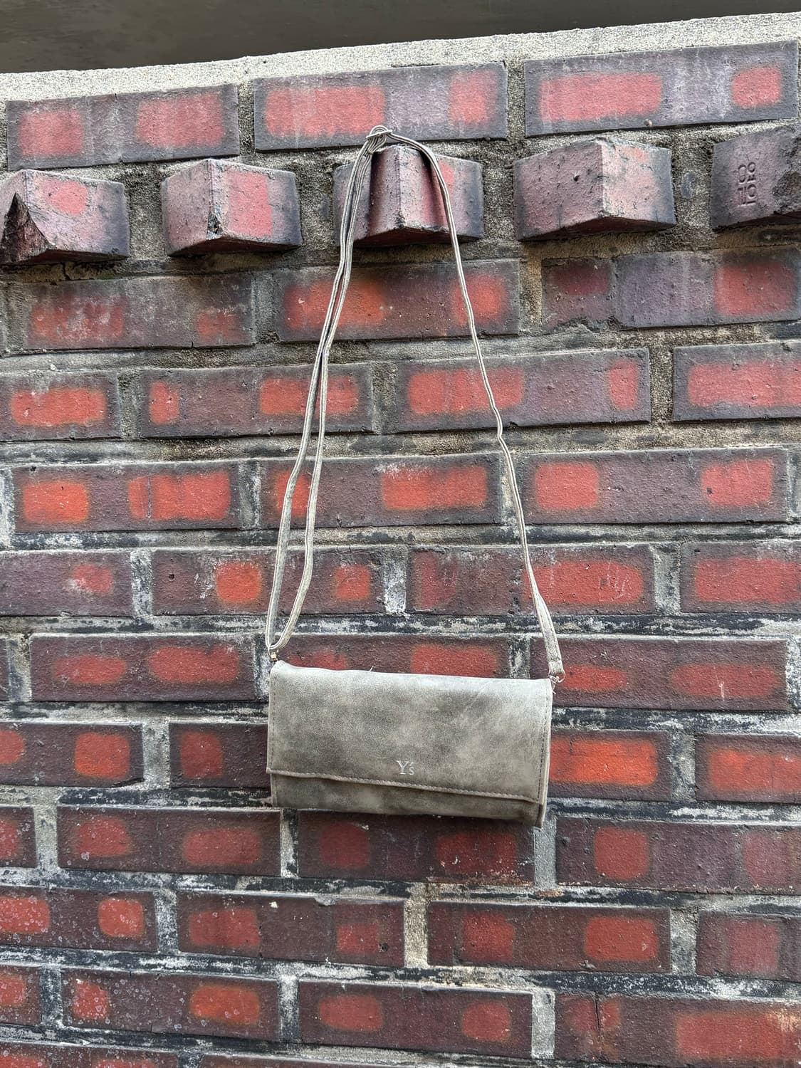 Y's by 요지 야마모토 스웨이드 크로스백 상품이미지3