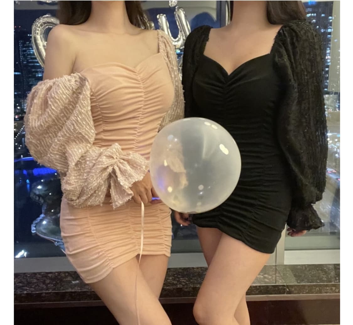 섹시셔링원피스 파티룩 연말룩 홀복 오프숄더 상품이미지1