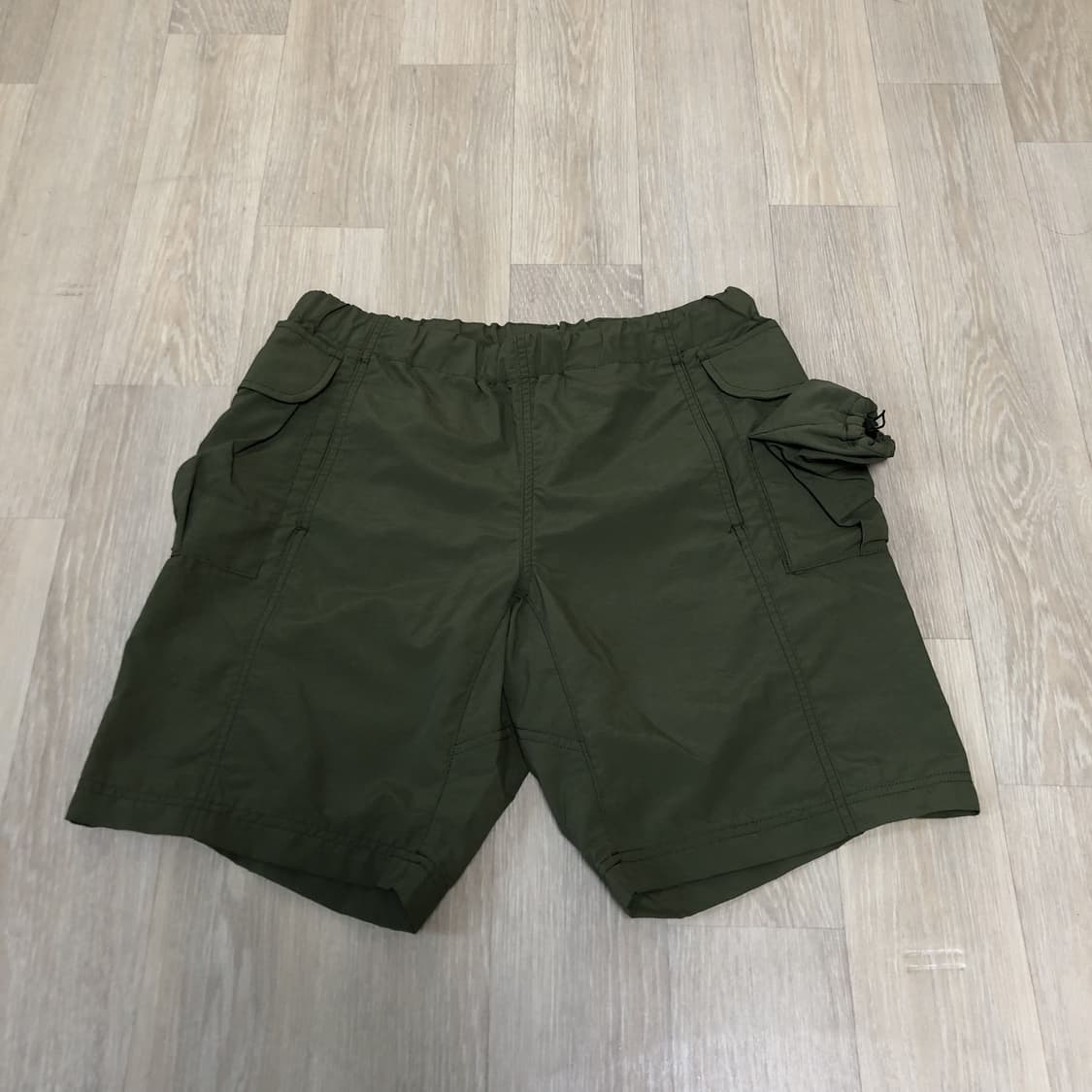 (M) 새상품 마운틴 리서치 나일론 오피서 쇼츠 올리브 카키 상품이미지1