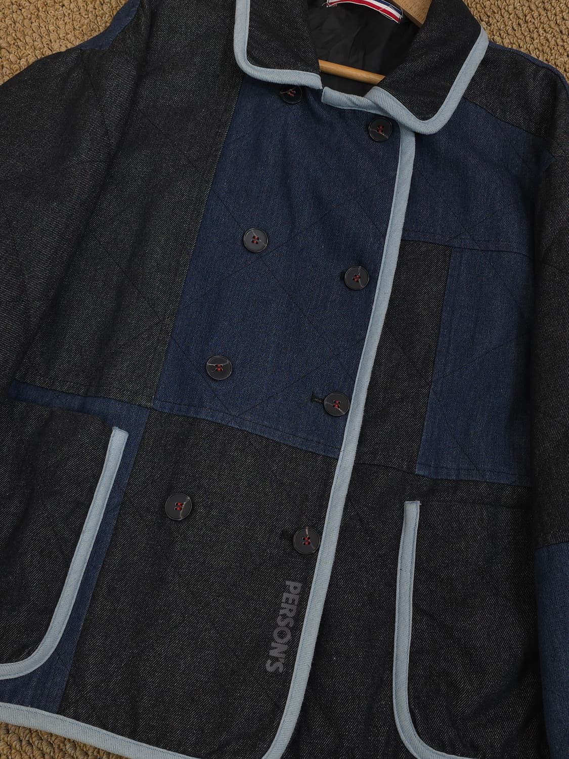 PERSON'S 믹스매치 데님 자켓 LL 상품이미지6