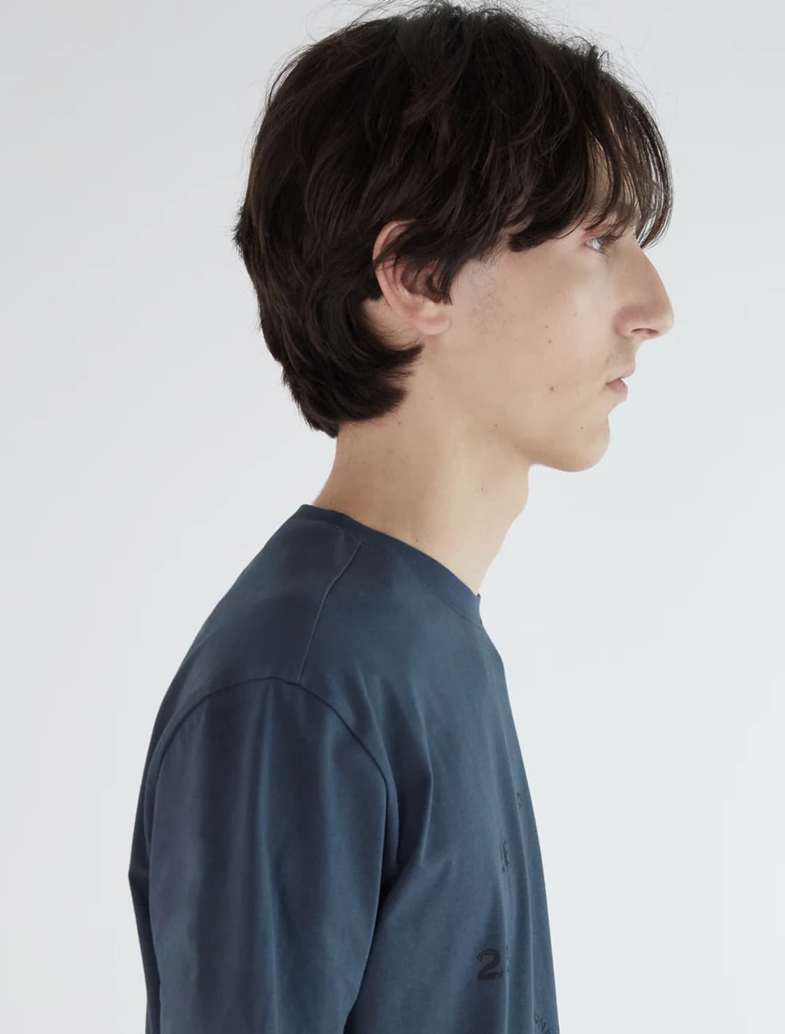 [L]팔로마울 O'clock B 티셔츠/네이비 상품이미지5