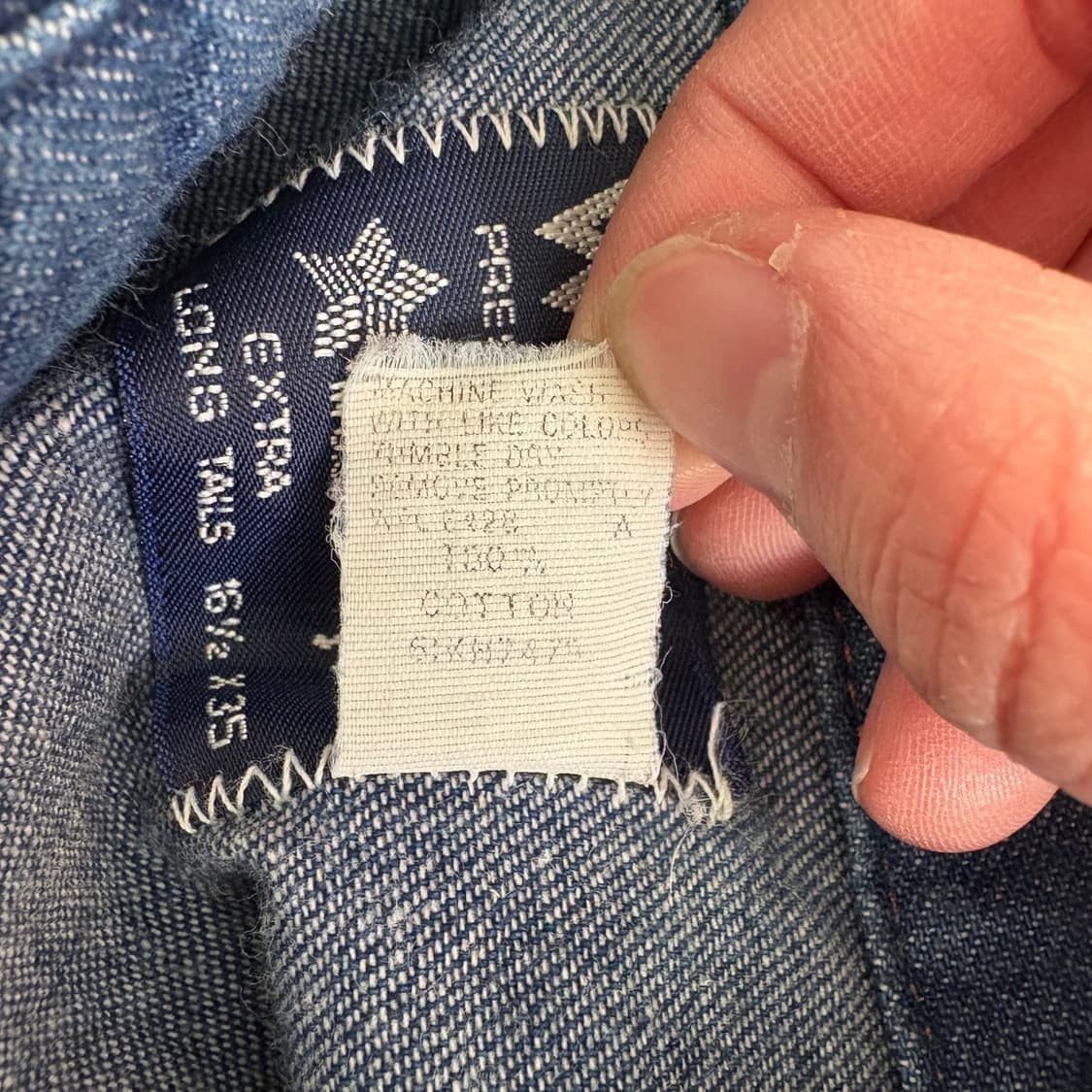 80~90s USA 랭글러 Wrangler 데님 웨스턴 셔츠 상품이미지10