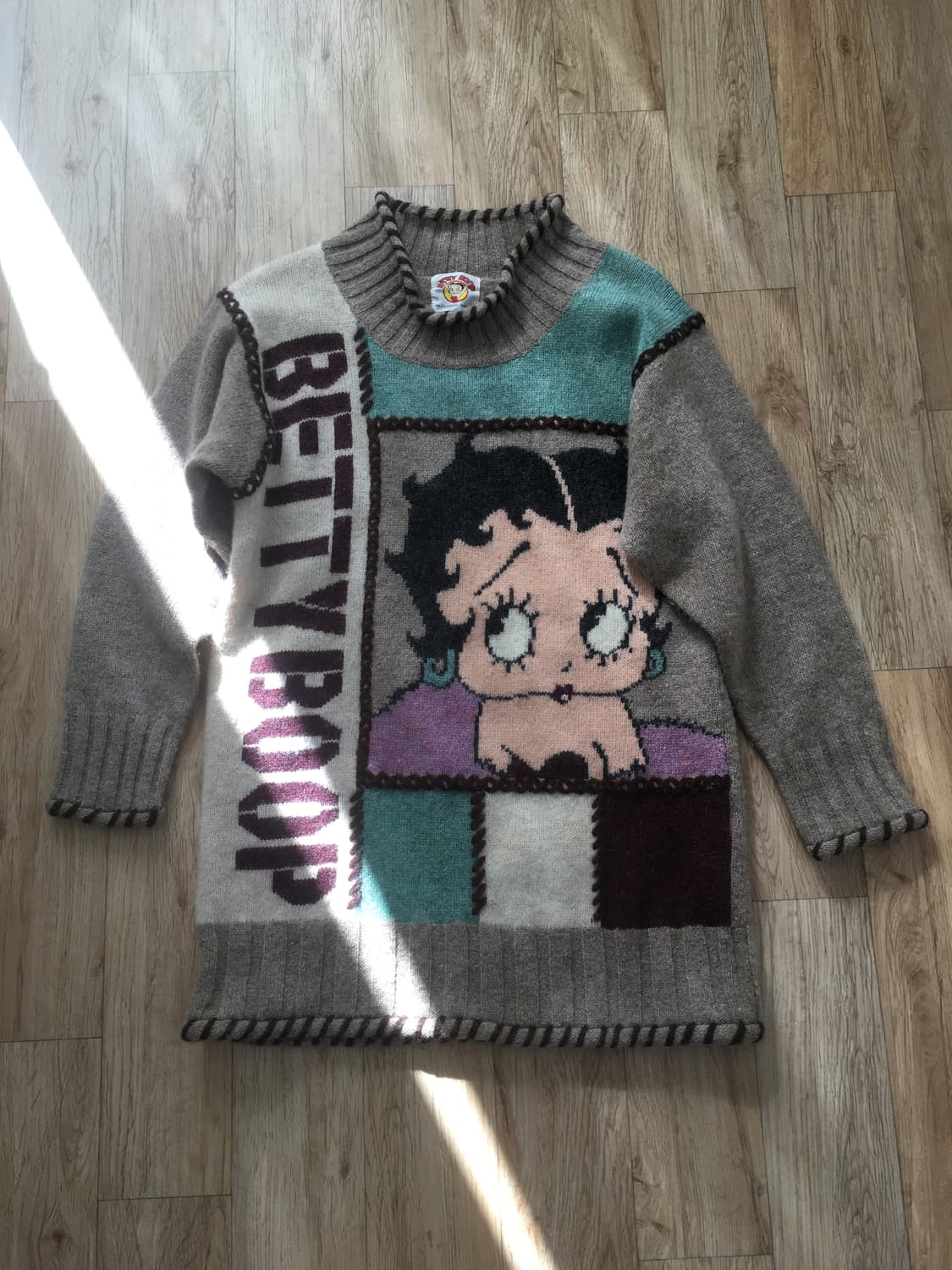 Betty Boop knit dress 상품이미지1