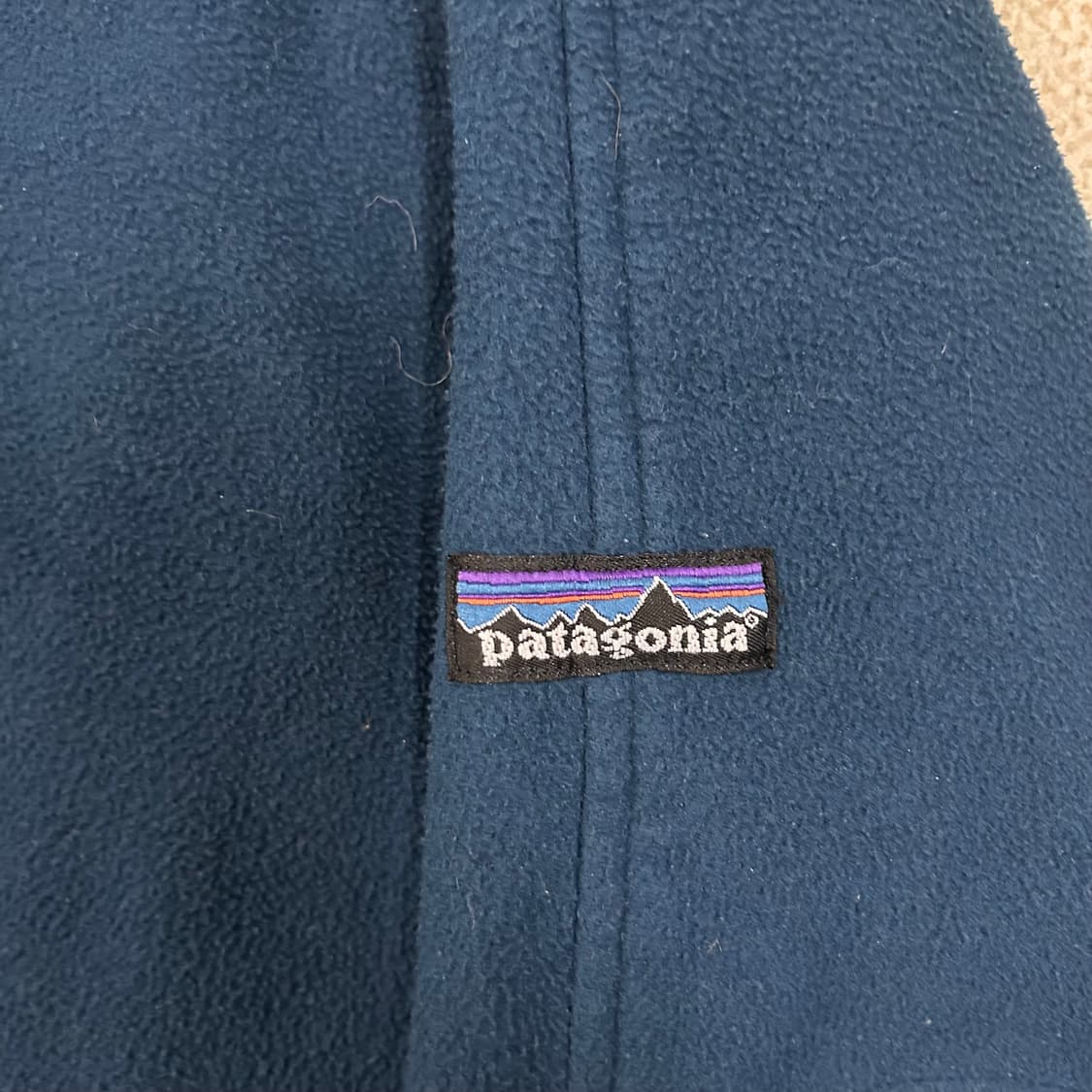  (XL) 파타고니아 신칠라 플리스 네이비 집업 상품이미지5